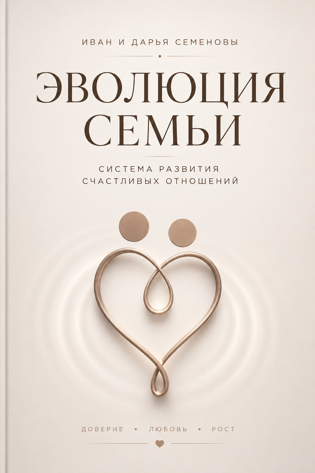 Обложка книги "Эволюция семьи. Система развития счастливых отношений"
